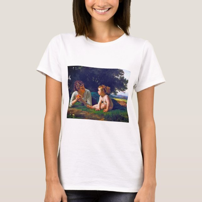 Camiseta Temptation, Bouguereau (Frente)