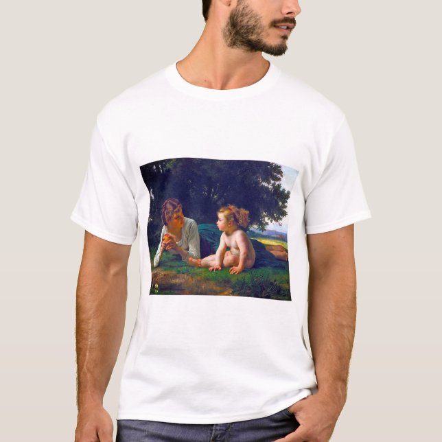 Camiseta Temptation, Bouguereau (Frente)