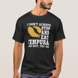 Camiseta Tempura Cita Camarão De Amor E Frutos Do Mar