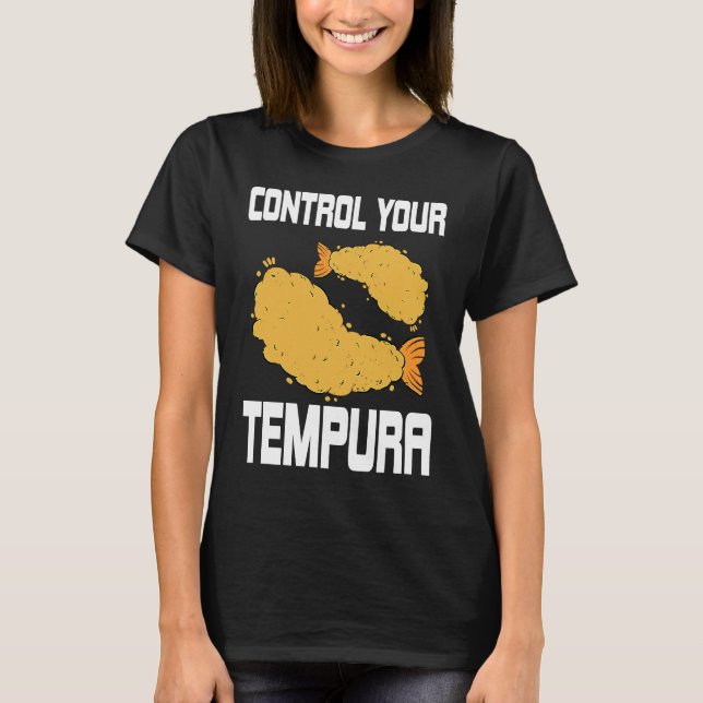 Camiseta Tempura Pun Costume Shrimp And Seafood (Frente)