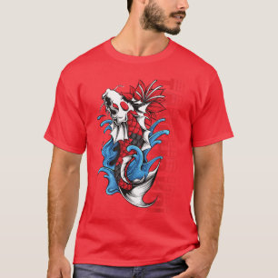 Camiseta Tencho Koi Carp Fish Japan Design
