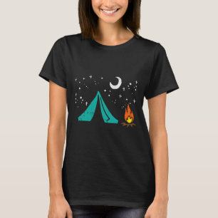 Camiseta Tenda de Acampamento Campire Camper Meninos Menina