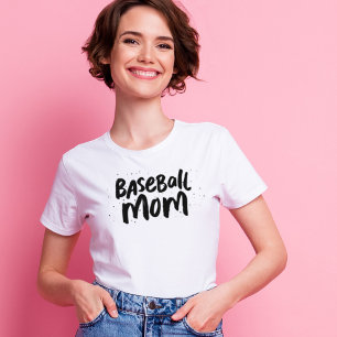 Camiseta Tendência da mãe de beisebol personalizada tipo pr