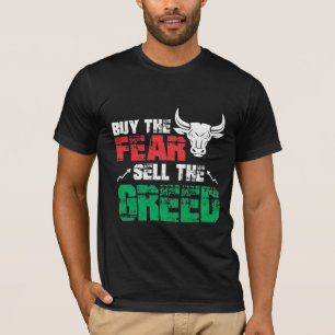 Camiseta Tendência da negociação no mercado de ações M