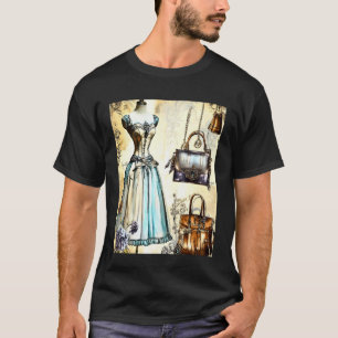 Camiseta Tendência de Moda Gatsby Roaring Twenties