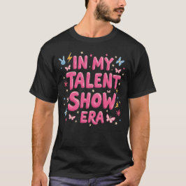 Camiseta Tendência de Show de Talento Fofo Era do Estudante