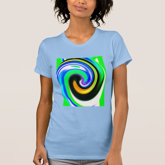 Camiseta Tendência de verão dia e noite (Frente)