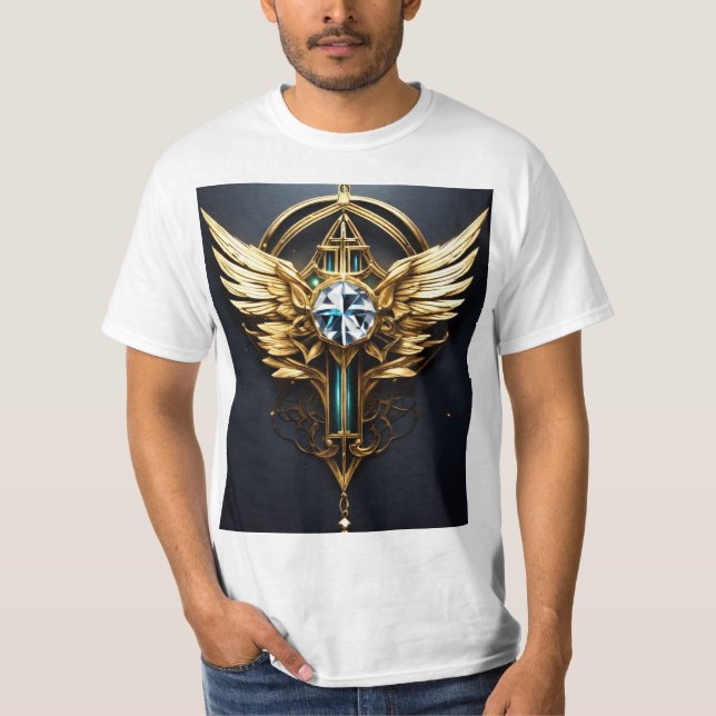 Camiseta "Tendência do Eterno Vista sua confiança" (Frente)