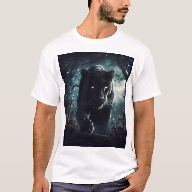 Camiseta Tendência do pântano preto (Frente)