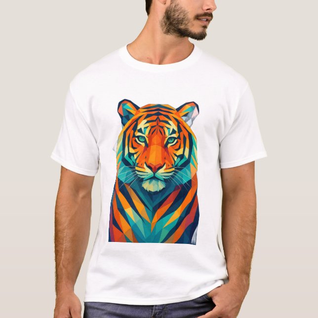 Camiseta Tendência geométrica dos tênis (Frente)