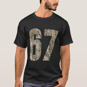 Camiseta Tendência Geração Alfa Seis Sete 6 7 Meme Cam Mult