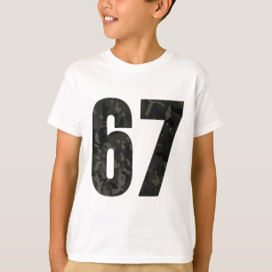 Camiseta Tendência Geração Alpha Seis Sete 6 7 Meme Cam Mul