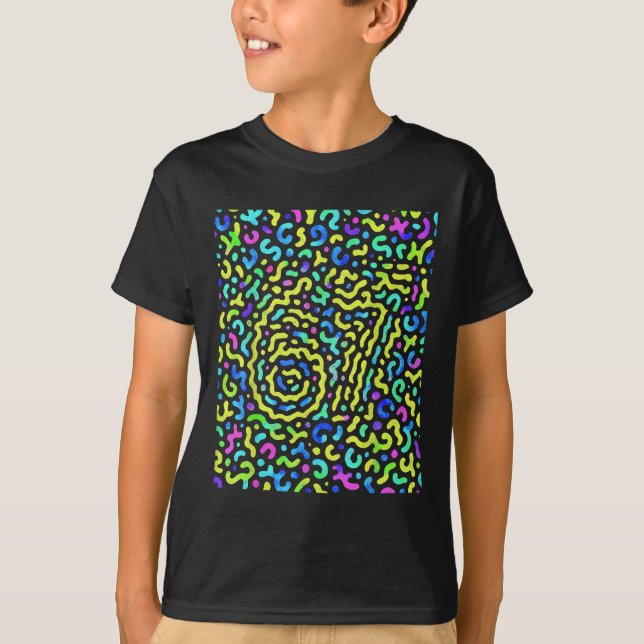 Camiseta Tendência Geração Z Alpha Seis Sete 6 7 _6 (Frente)