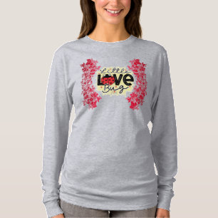 Camiseta Tendência Love Inseto Long Sleeve
