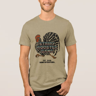 Camiseta Tendência Operacional Gangue do Galo Listrado