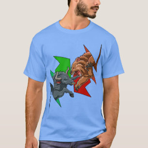Camiseta Tendência Para O Mercado Comercial Bull Bear Forex