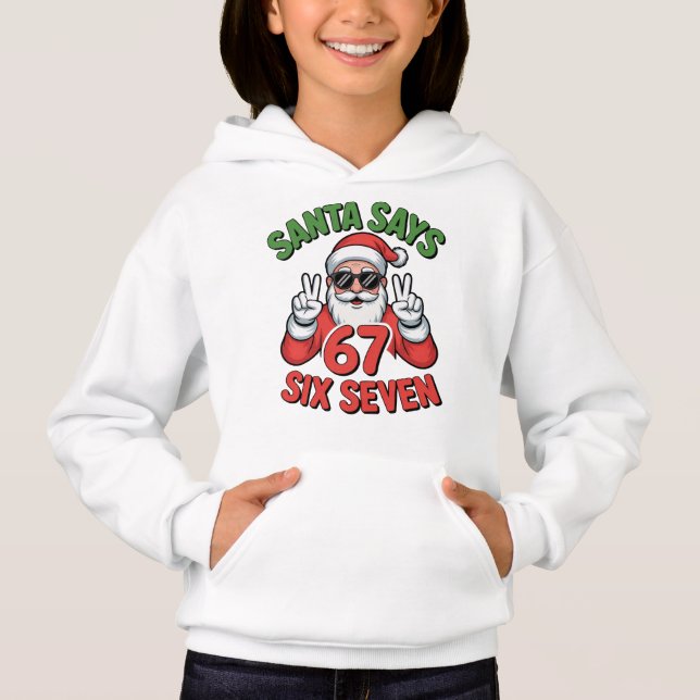 Camiseta Tendência Seis Sete Natal Papai Noel (Frente)