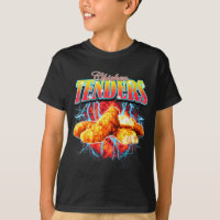 Tenders de Frango Engraçados de Rap Pirata Vintage