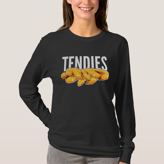 Camiseta Tendies Chicken — Tee Wallstreetbets (Frente)