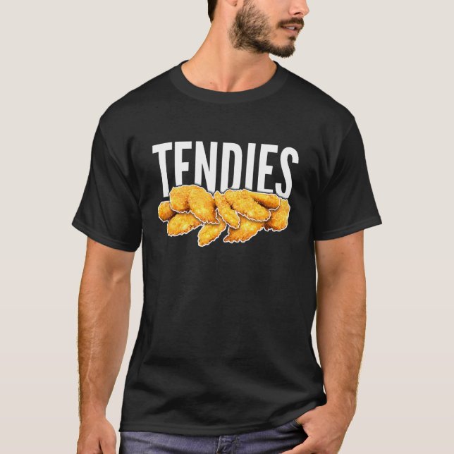 Camiseta Tendies Chicken — Tee Wallstreetbets (Frente)