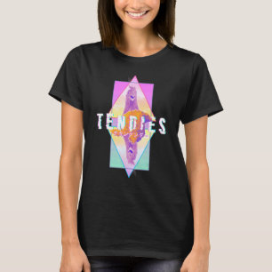 Camiseta Tendies de Frango Vaporwave Kanji Japonês G