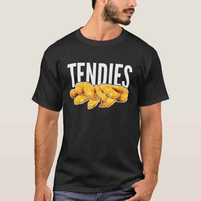 Camiseta Tendies Frango Wallstreetbets Meme (Frente)