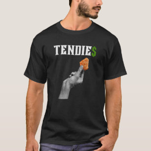 Camiseta Tendies TShirt Funny WSB Meme Chicken Tendies Mone