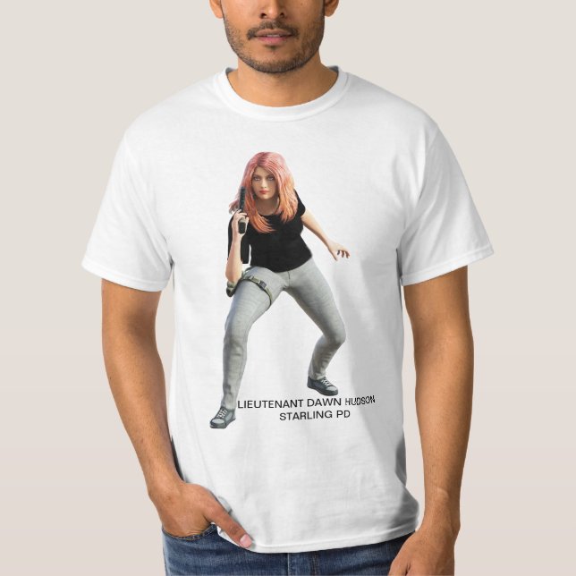 Camiseta Tenente Dawn Hudson nova (Frente)