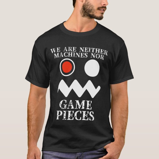 Camiseta Tengoku Daimakyou não usava máquinas nem jogos (Frente)