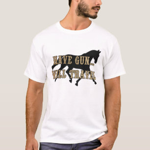 Camiseta Tenha a arma viajará