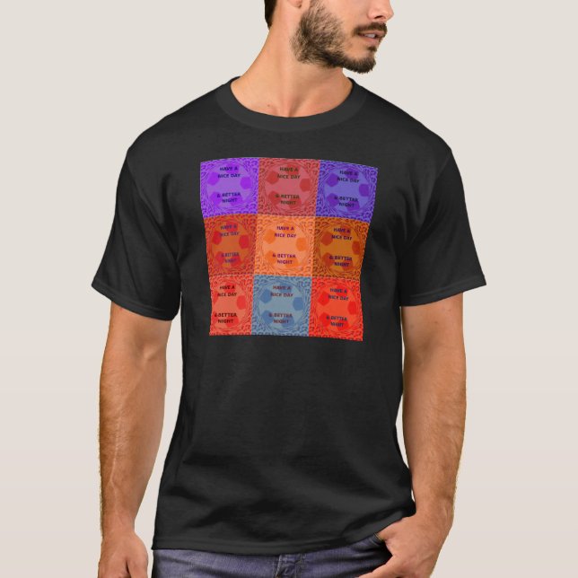 Camiseta Tenha cores de belo dia (Frente)