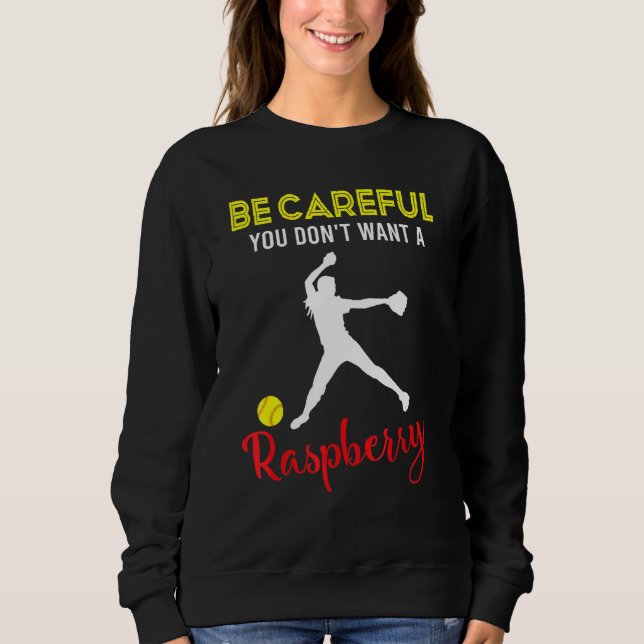 Camiseta Tenha Cuidado Para Não Querer Um Softball De Framb (Frente)