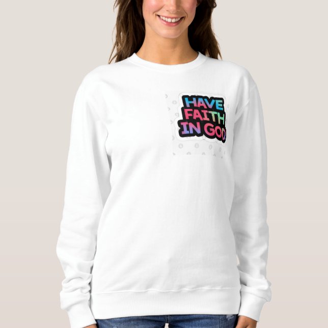 Camiseta Tenha Fé em Deus (Frente)