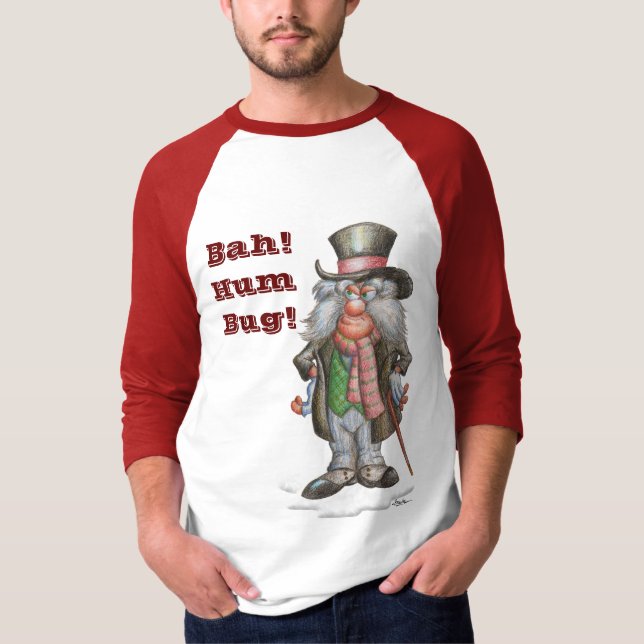 Camiseta Tenha muito um Natal de Snarky! (Frente)