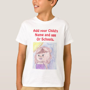 Camiseta Tenha orgulho de seu filho adicionar trabalho de a
