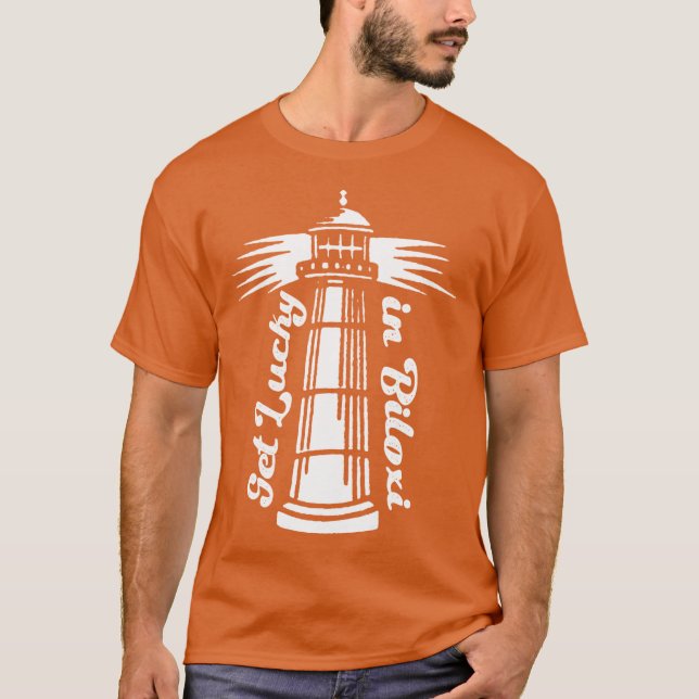 Camiseta Tenha sorte em Biloxi (Frente)
