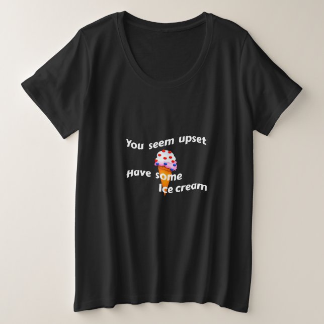 Camiseta Tenha Sorvete (Frente do Design)