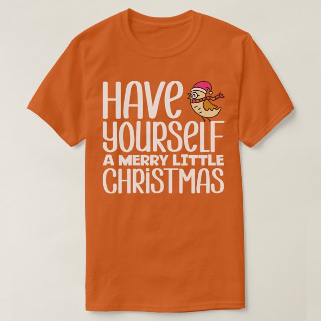 Camiseta Tenha Sua Feliz De Natal 1 (Frente do Design)