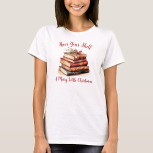 Camiseta Tenha Sua Prateleira Um Feliz Natal