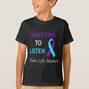 Camiseta Tenha Tempo Para Ouvir Que Sua Vida É Um Problema