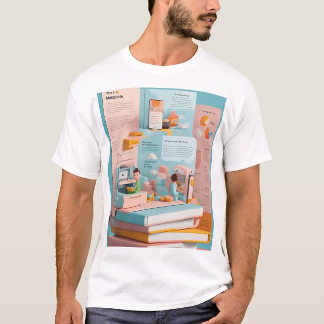 Camiseta "Tenha Tudo sem perder a si mesmo" (Frente)