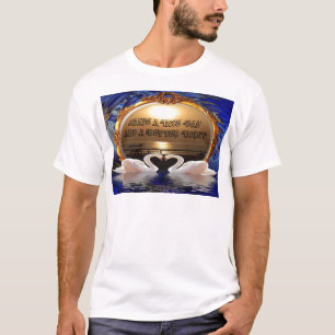 Camiseta Tenha um belo dia e uma boa noite.