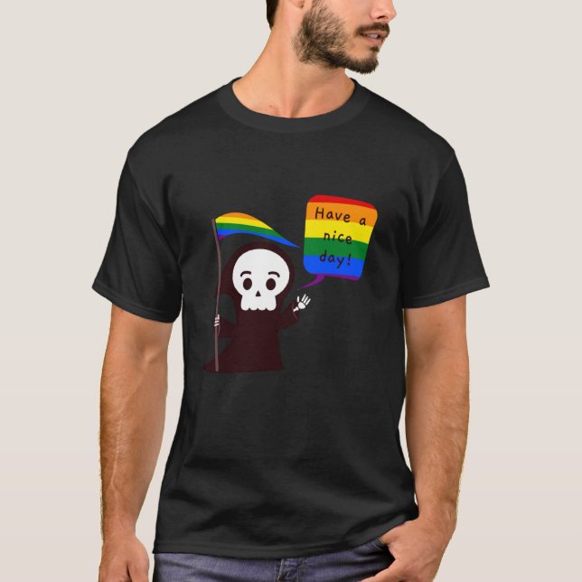 Camiseta Tenha um bom dia! (Frente)