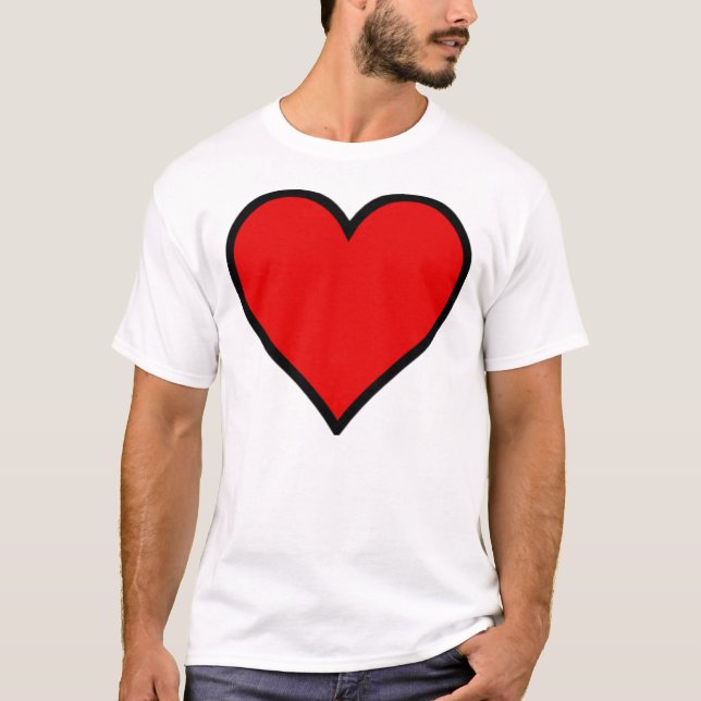 Camiseta Tenha um coração (Frente)