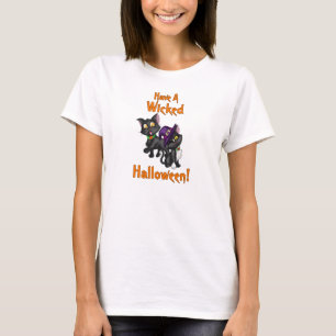 Camiseta Tenha um Dia das Bruxas Malvado!