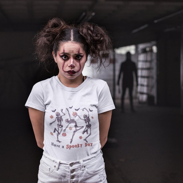Camiseta Tenha Um Dia De Idiota Em Combinação Com A Família (Halloween Family Matching T-Shirt )
