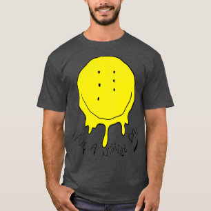 Camiseta Tenha um disquete no dia da unidade frontal e tras
