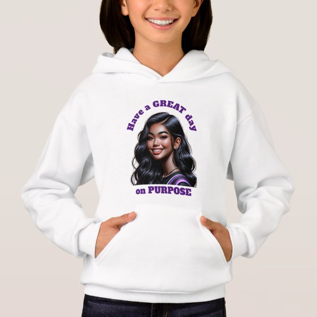 Camiseta Tenha um Excelente dia para FINALIDADE (Frente)