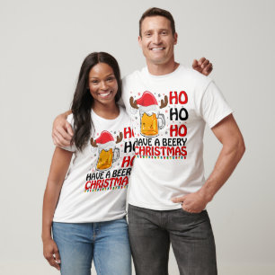 Camiseta Tenha um Feliz Natal de Beery