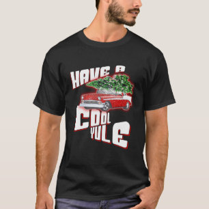 Camiseta Tenha um Legal Natal de carro clássico com 50 de Y